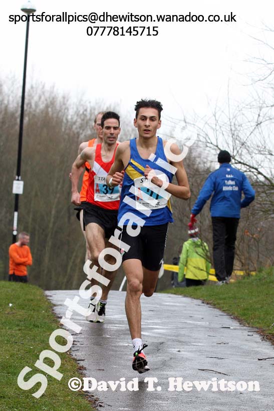Senior mens Northern 12 Stage Road Relay, Sunderland. Photo: David T. Hewitson/Sports for All Pics